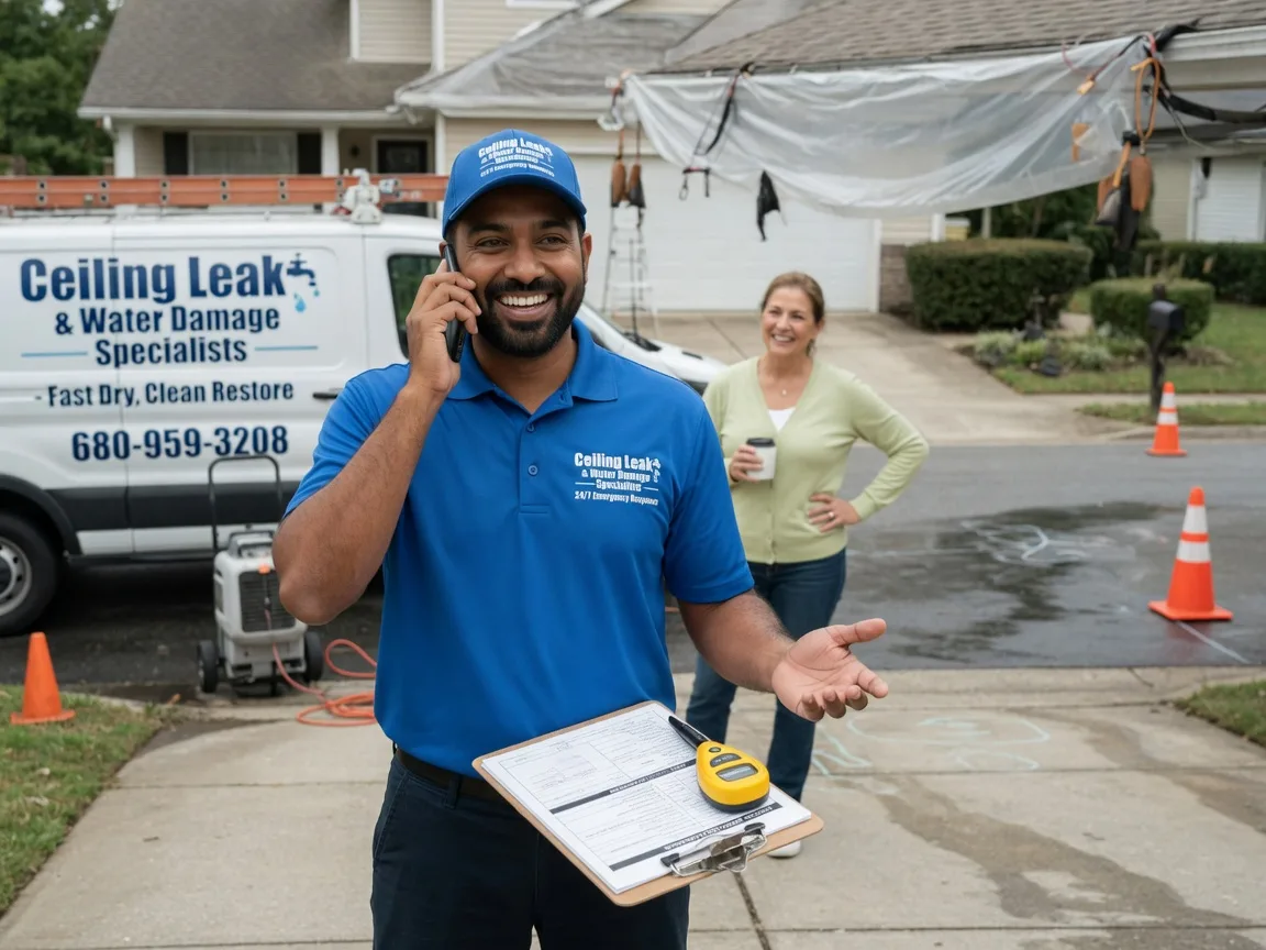 Ceiling Leak Cleanup Rifton, NY FAQs